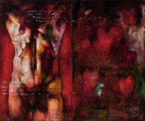 Morphesis Jim 1948,Bruised Hearts,1997,Los Angeles Modern Auctions US 2017-03-05