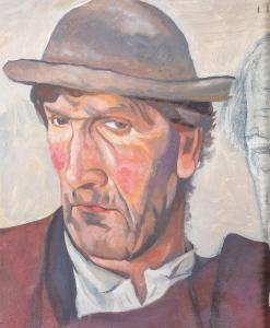 MORRES Eduard 1884-1980,Bildnis eines siebenbürgischen Bauers,Auktionshaus Dr. Fischer DE 2021-12-11