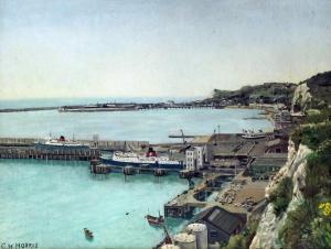 Morris C.W,View from the East Cliff,1973,Canterbury Auction GB 2018-02-06