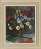 MORRIS Charles Alfred,Still Life of Flowers in a Vase,20th century,Tooveys Auction 2017-09-06