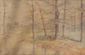 MORRIS Charles I 1828-1870,AUTUMN STREAM,Burchard US 2018-04-22