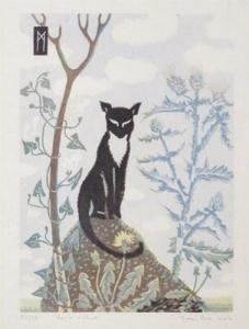 MORRIS Cox 1903-1998,Cat on a knoll,Woolley & Wallis GB 2010-12-08