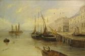 MORRIS J.C.B 1800,Busy Harbour Scene,Wright Marshall GB 2016-01-21