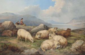 MORRIS J.C 1851-1877,The young shepherd,Christie's GB 2013-10-29