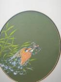 MORRIS J.R,Kingfishers in foliage,Hartleys Auctioneers and Valuers GB 2007-12-05