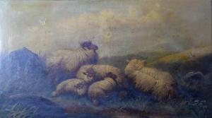 MORRIS James W 1860-1890,landscape with sheep,Ewbank Auctions GB 2018-09-12