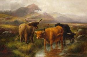 MORRIS John 1800-1800,Scottish Highland Cattle,Clars Auction Gallery US 2020-01-19