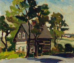 MORRIS Kathleen Moir 1893-1986,Old House, Carp, Ontario,Heffel CA 2023-11-30