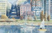 MORRIS Richard 1900-1900,Untitled - Sailboats in English Bay,Levis CA 2007-11-18