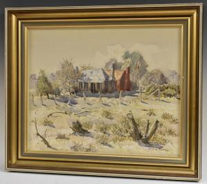 MORRIS Rufus,Rufus Morris A.R.A.S A Bush Setting,Bamfords Auctioneers and Valuers 2019-05-15