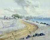 MORRIS Rufus 1907-1982,The Winding Road, Western Districts Landscape,Elder Fine Art AU 2017-03-26