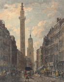 MORRIS Thomas 1750,The Monument in the City of London,1795,Burstow and Hewett GB 2021-12-16