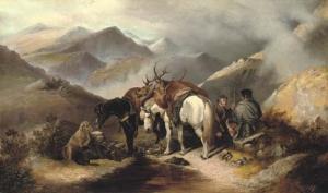 MORRIS W. Walker 1850-1875,Stalking on the Highlands,Christie's GB 2007-05-25