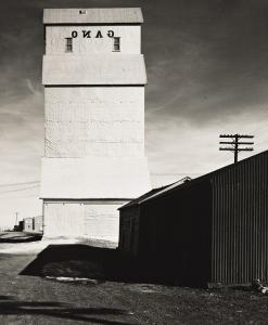 MORRIS Wright 1910-1992,Gano Grain Elevator, Wood River, Nebraska,1940,Swann Galleries US 2024-02-15