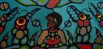 Morriseau Norval 1932-2007,SHAMAN WITH POWER SPIRITS,1977,Ritchie's CA 2013-10-16