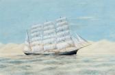 MORRISON J.A,Pamir - Four masted schooner under sai,Mossgreen AU 2014-02-04