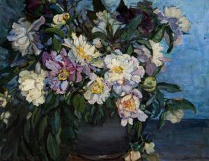 MORSE Susan Mary 1862-1939,STILL LIFE WITH FLORAL BOUQUET.,1924,Ritchie's CA 2008-09-16