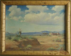 MORSE Valentine 1893,western landscape,Pook & Pook US 2008-06-12