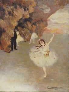 MORTAIMAIS Emile,Ballerine d'après Degas,1933,Millon & Associés FR 2019-09-26