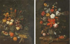 MORTEL Jan 1650-1719,Tulips, roses, carnations, lilies and other flower,Christie's GB 2007-11-14