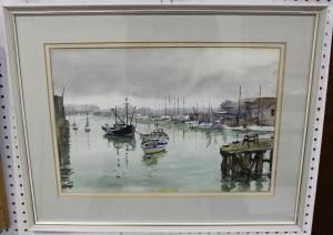 MORTIMER John 1933,Littlehampton Harbour,Tooveys Auction GB 2019-10-09
