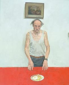 MORTIMER Justin 1970,red table (trevor),1992,Bonhams GB 2005-07-18