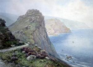 MORTIMER Lewis 1920-1930,Cake Rock, Lynton,Gorringes GB 2009-03-25