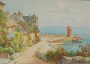 MORTIMER Louis 1800-1900,A West Country Harbour,David Lay GB 2019-07-25