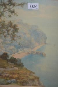 MORTIMER Louis 1800-1900,coastal view at Clovelly,Lawrences of Bletchingley GB 2019-04-30