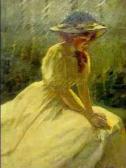 MORTON Christina 1891-1957,Yellow Dress,Sotheby's GB 2001-03-14