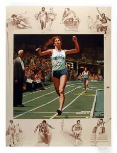 MORTON Kunstler 1931,USA Indoor Track,1980,Ro Gallery US 2010-10-21