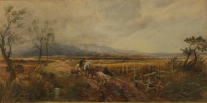 MORTON William 1800-1900,Herding cattle on the pastoral plains,David Lay GB 2018-10-25