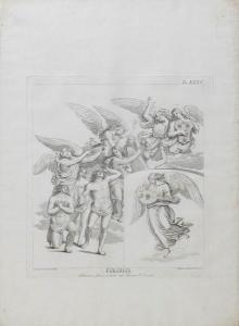 MOSCHETTI A. 1826-1860,Paradiso, da Luca Signorelli - Fulminati, da Luca ,Babuino IT 2022-01-18