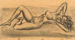 MOSCHI Mario 1896-1971,Nudo,Galleria Pananti Casa d'Aste IT 2024-02-16