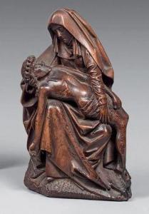 MOSCOW SCHOOL (XVI),la Vierge assise sur un rocher,16th century,Beaussant-Lefèvre FR 2021-01-22