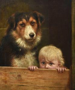 MOSELEY Richard S 1862-1912,The best of friends,1876,Tennant's GB 2022-11-12