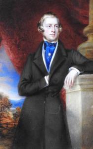 Mosely Nee Chalon Maria 1800-1867,A portrait of Sir Frederick Acclom Milbank,Halls GB 2017-10-18