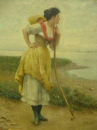 MOSER H.J,Portriat of a country girl,Peter Francis GB 2012-03-27