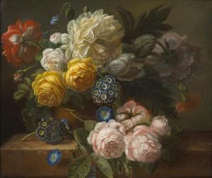 MOSER Mary 1744-1819,FLORAL STILL LIFE,1744,Whyte's IE 2012-10-01