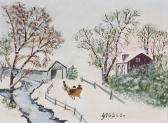 MOSES Grandma 1860-1961,The Covered Bridge,1944,Christie's GB 2019-11-14