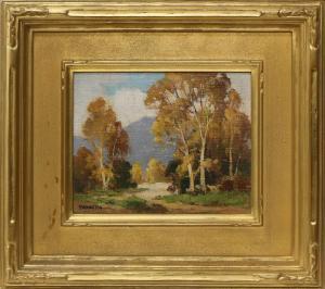 MOSES Walter Farrington 1874-1947,Clearing in the Woods,Clars Auction Gallery US 2019-12-14