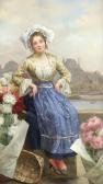 MOSLER Gustave Henry 1841-1920,A dutch flower girl,Bonhams GB 2019-03-13
