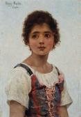 MOSLER Henry 1841-1920,Young Girl,William Doyle US 2016-10-05