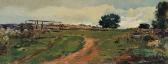 MOSS Charles Eugene 1860-1901,Untitled - Farm Scene,Levis CA 2009-11-16