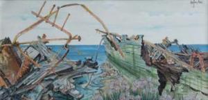 MOSS Geoffrey 1938,Sea Pinks,Peter Wilson GB 2009-11-11