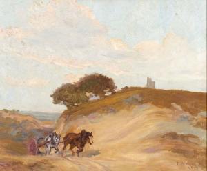 MOSS Henry William 1859-1944,HAULING FROM KINGSTOWN QUARRIES,De Veres Art Auctions IE 2020-05-12