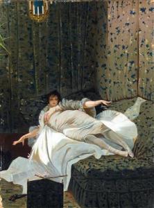 MOSSO FRANCESCO 1848-1877,"La femme de Claude" or "Adultery",Palais Dorotheum AT 2017-06-29