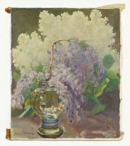 MOSSON Georges 1851-1933,Lilacs,1906,Susanin's US 2018-03-28
