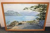 Mossop I. A,Lake District view across a lake from a sandy shor,Henry Adams GB 2017-08-10