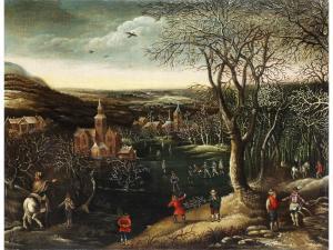 MOSTAERT Gillis I 1528-1598,DIE FREUDEN DES WINTERS,Hampel DE 2023-06-29
